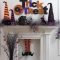 Spooktacular Halloween Mantel Decoration To Scare Away Your Guests 16