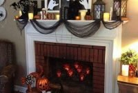 Spooktacular Halloween Mantel Decoration To Scare Away Your Guests 17