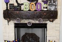 Spooktacular Halloween Mantel Decoration To Scare Away Your Guests 20