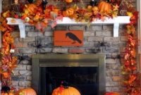 Spooktacular Halloween Mantel Decoration To Scare Away Your Guests 22