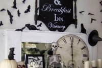 Spooktacular Halloween Mantel Decoration To Scare Away Your Guests 24