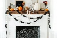 Spooktacular Halloween Mantel Decoration To Scare Away Your Guests 25