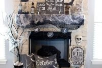 Spooktacular Halloween Mantel Decoration To Scare Away Your Guests 27
