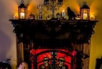 Spooktacular Halloween Mantel Decoration To Scare Away Your Guests 31