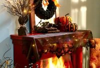 Spooktacular Halloween Mantel Decoration To Scare Away Your Guests 43