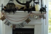 Spooktacular Halloween Mantel Decoration To Scare Away Your Guests 46