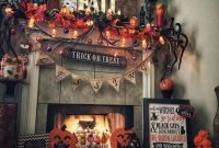 Spooktacular Halloween Mantel Decoration To Scare Away Your Guests 49