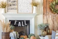 Unique Mantel Decoration Ideas For Fall Season 27