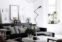 Cute Monochrome Living Room Decoration You Must Have 11