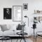 Cute Monochrome Living Room Decoration You Must Have 17