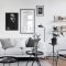 Cute Monochrome Living Room Decoration You Must Have 33