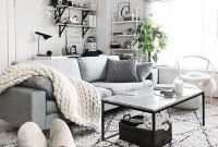 Cute Monochrome Living Room Decoration You Must Have 36
