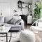 Cute Monochrome Living Room Decoration You Must Have 40