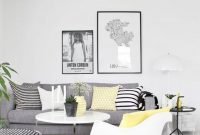 Cute Monochrome Living Room Decoration You Must Have 41