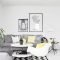 Cute Monochrome Living Room Decoration You Must Have 41