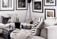 Cute Monochrome Living Room Decoration You Must Have 44