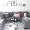 Cute Monochrome Living Room Decoration You Must Have 45