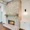 Gorgeous Design For Fireplace With Red Brick 02
