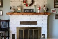 Gorgeous Design For Fireplace With Red Brick 09