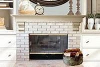 Gorgeous Design For Fireplace With Red Brick 10
