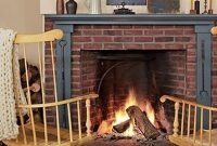 Gorgeous Design For Fireplace With Red Brick 18