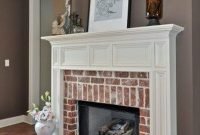 Gorgeous Design For Fireplace With Red Brick 23