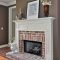 Gorgeous Design For Fireplace With Red Brick 23
