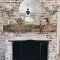 Gorgeous Design For Fireplace With Red Brick 27