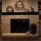 Gorgeous Design For Fireplace With Red Brick 29