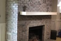 Gorgeous Design For Fireplace With Red Brick 30