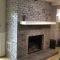 Gorgeous Design For Fireplace With Red Brick 30