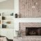 Gorgeous Design For Fireplace With Red Brick 41