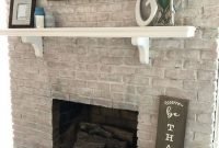 Gorgeous Design For Fireplace With Red Brick 46