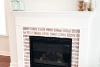 Gorgeous Design For Fireplace With Red Brick 50