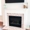 Gorgeous Design For Fireplace With Red Brick 50