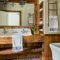 Inspiring Bathroom Decoration Ideas With Wooden Storage 06