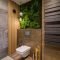 Inspiring Bathroom Decoration Ideas With Wooden Storage 17
