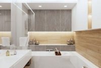 Inspiring Bathroom Decoration Ideas With Wooden Storage 24