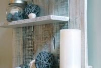 Inspiring Bathroom Decoration Ideas With Wooden Storage 27