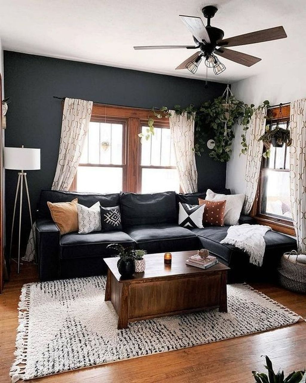 Stylish Bohemian Style Living Room Decoration Ideas 06