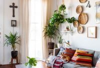 Stylish Bohemian Style Living Room Decoration Ideas 08