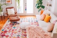 Stylish Bohemian Style Living Room Decoration Ideas 10