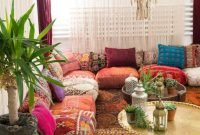 Stylish Bohemian Style Living Room Decoration Ideas 18