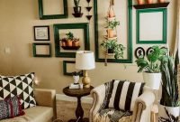 Stylish Bohemian Style Living Room Decoration Ideas 22