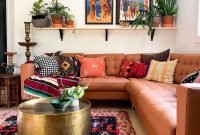 Stylish Bohemian Style Living Room Decoration Ideas 26