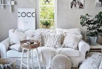 Stylish Bohemian Style Living Room Decoration Ideas 33