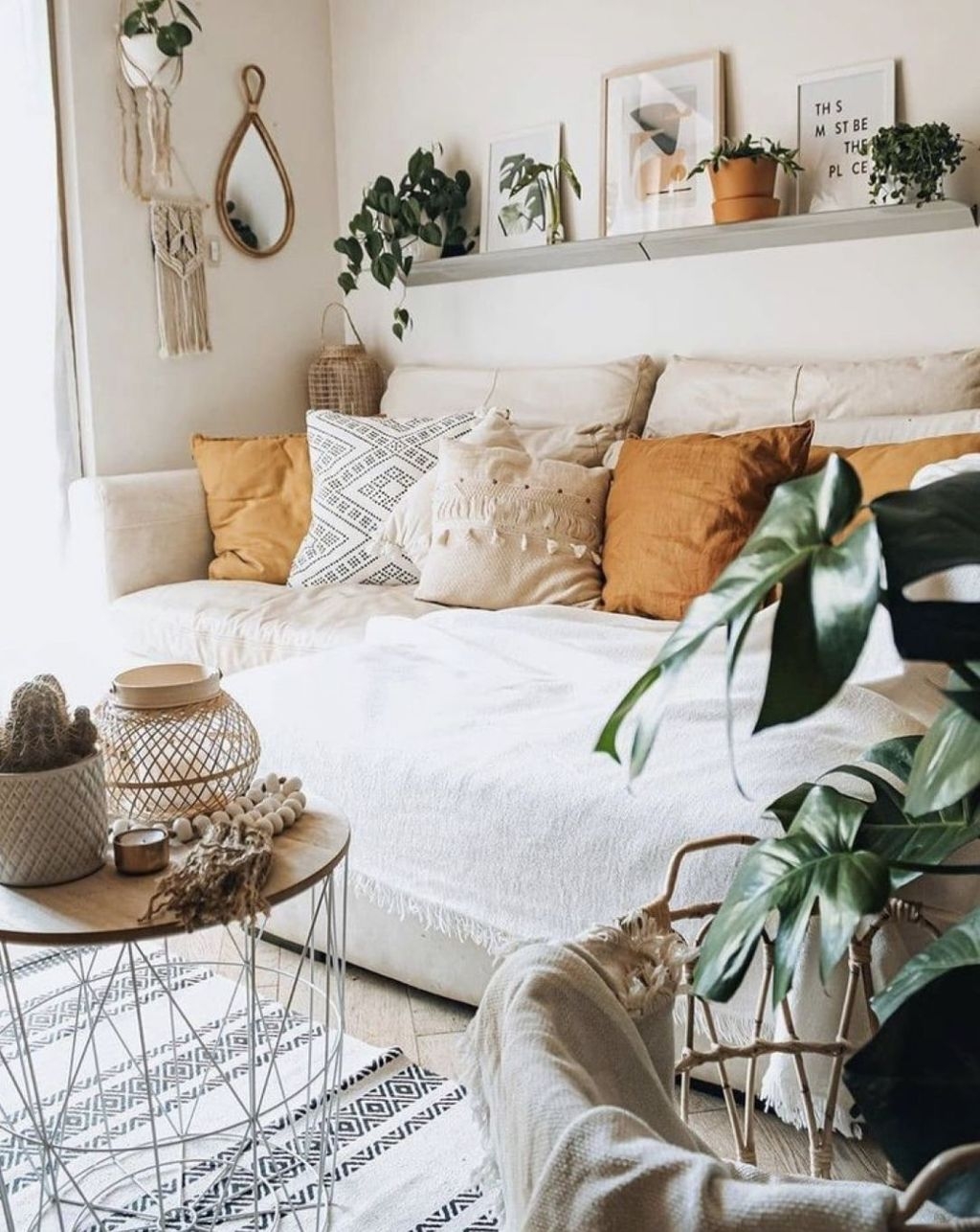 Stylish Bohemian Style Living Room Decoration Ideas 41