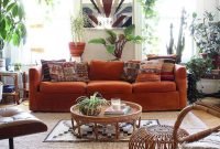 Stylish Bohemian Style Living Room Decoration Ideas 46