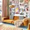 Trendy Living Room Wall Gallery Design Ideas 06