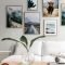 Trendy Living Room Wall Gallery Design Ideas 09
